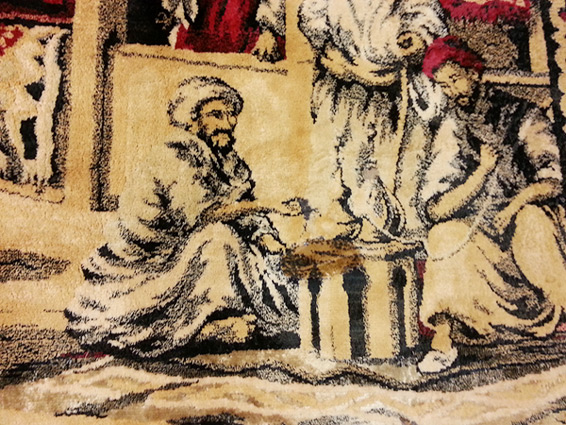 Tapestry Repair (Detail)