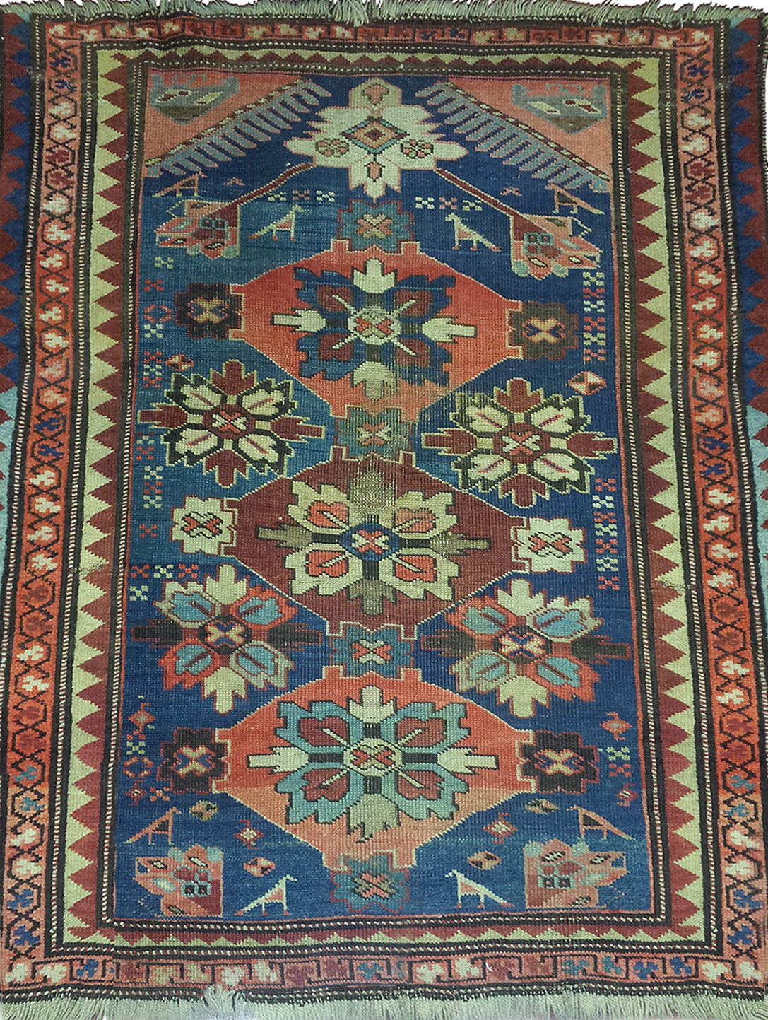 Antique Persian Karabagh rug 987422