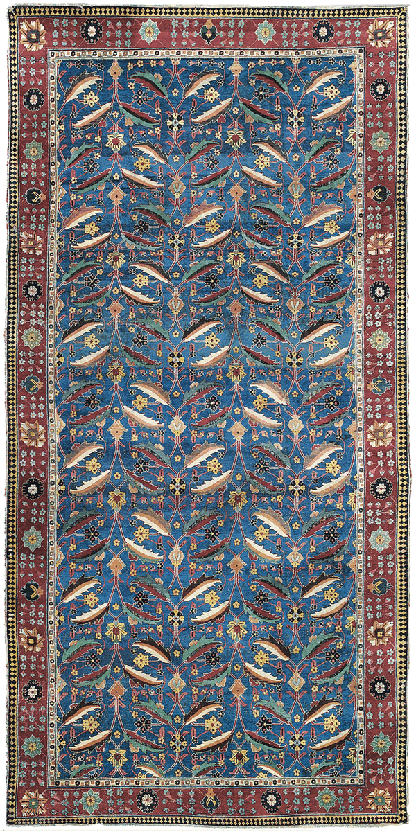 11 ft. X 5 ft. Mid-17th Century Kirman 'Vase' Carpet $9.5M - Christie's, London