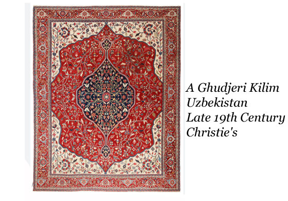 Ghudjeri Kilim Uzbekistan