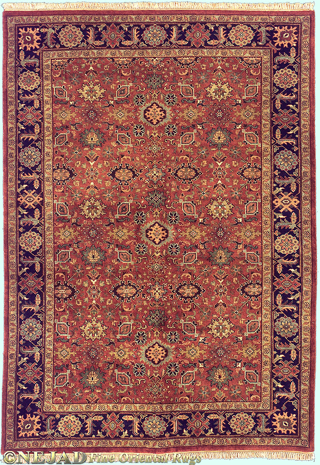 M006RTNY Rustic Mahal Rug from Nejad