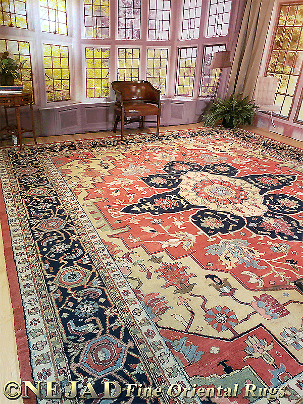 Nejad M014RTNY  Signature Masterpiece Collection 12' X 18' Heriz Rug