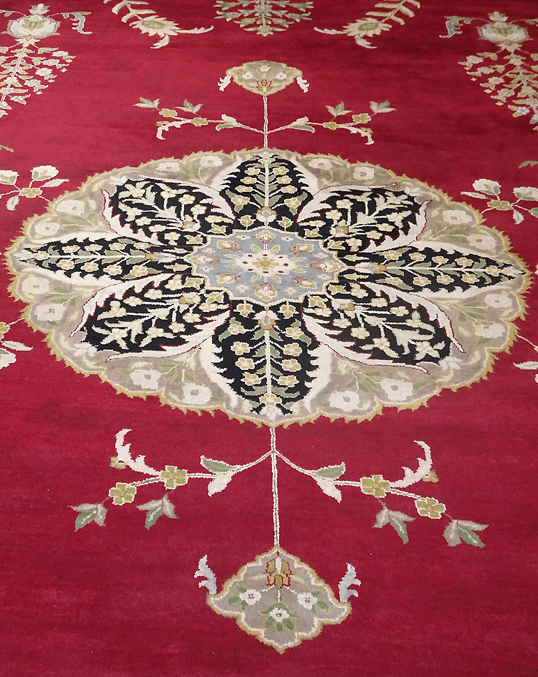 Nejad #M022BRBK 12' x 18' Signature Masterpiece Rug with Medallion - Center Medallion