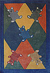 Baby Bears AT051 - Multi / Blue