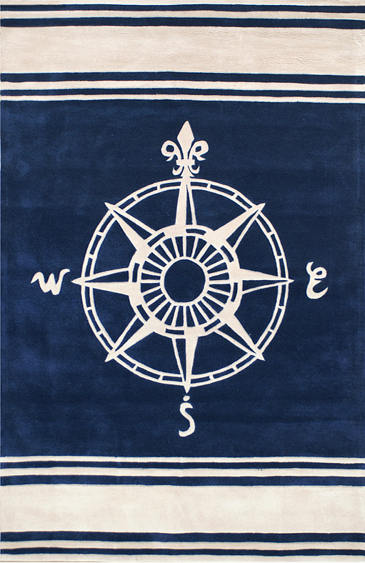 AT075NYIY Classic Compass Beach Rug
 << Click Rug to Go Back 