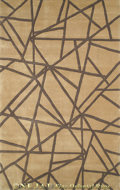 Connected Gold/Brown Casual Contemporary Rug
 << Click Rug to Go Back 