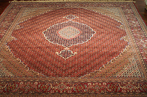 Tabriz 8'  10' Persian Hand-Knotted Rug
 * * * Click For Larger Version * * * 