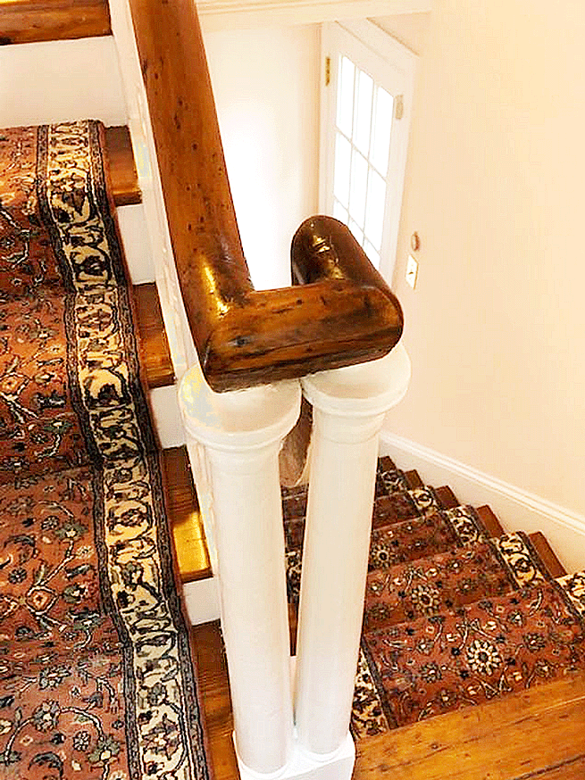 Staircase Runners installed by Nejad - Society Hill, Philadelphia