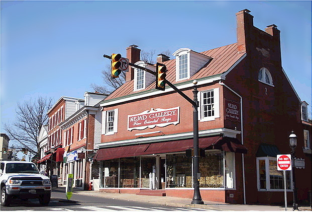 Nejad Gallery of Fine Oriental Rugs located at 
1 N. Main at the corner of Main and State streets
in Doylestown, PA