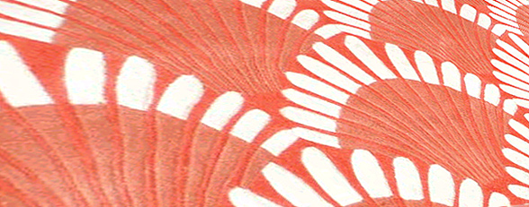 Nejad Beach Rugs Collection - Shells Nouveau AT072 Coral