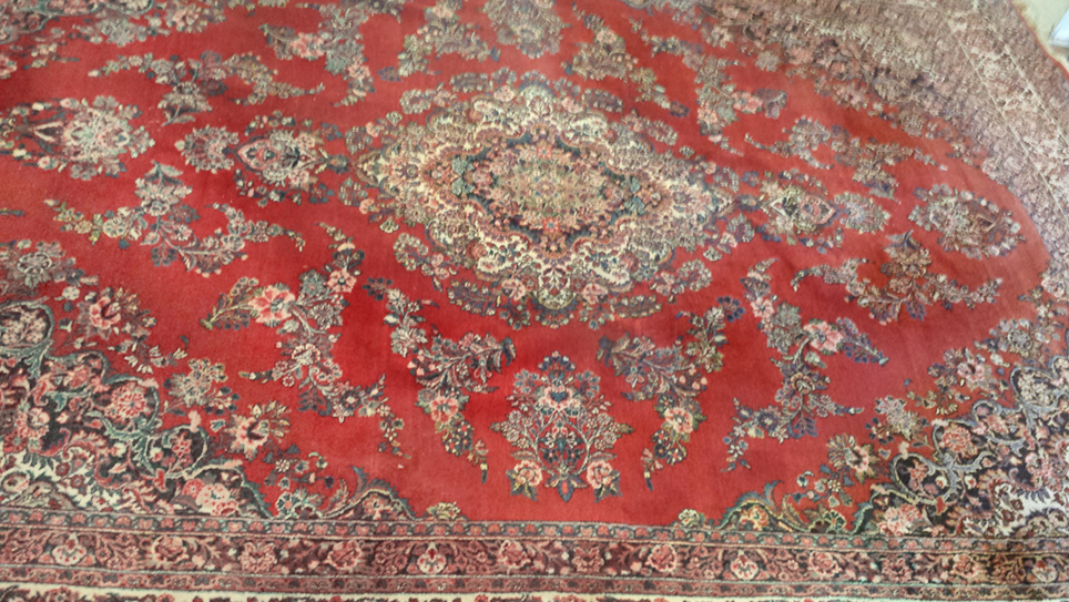 Antique Persian Sarouk Rug c. 1920