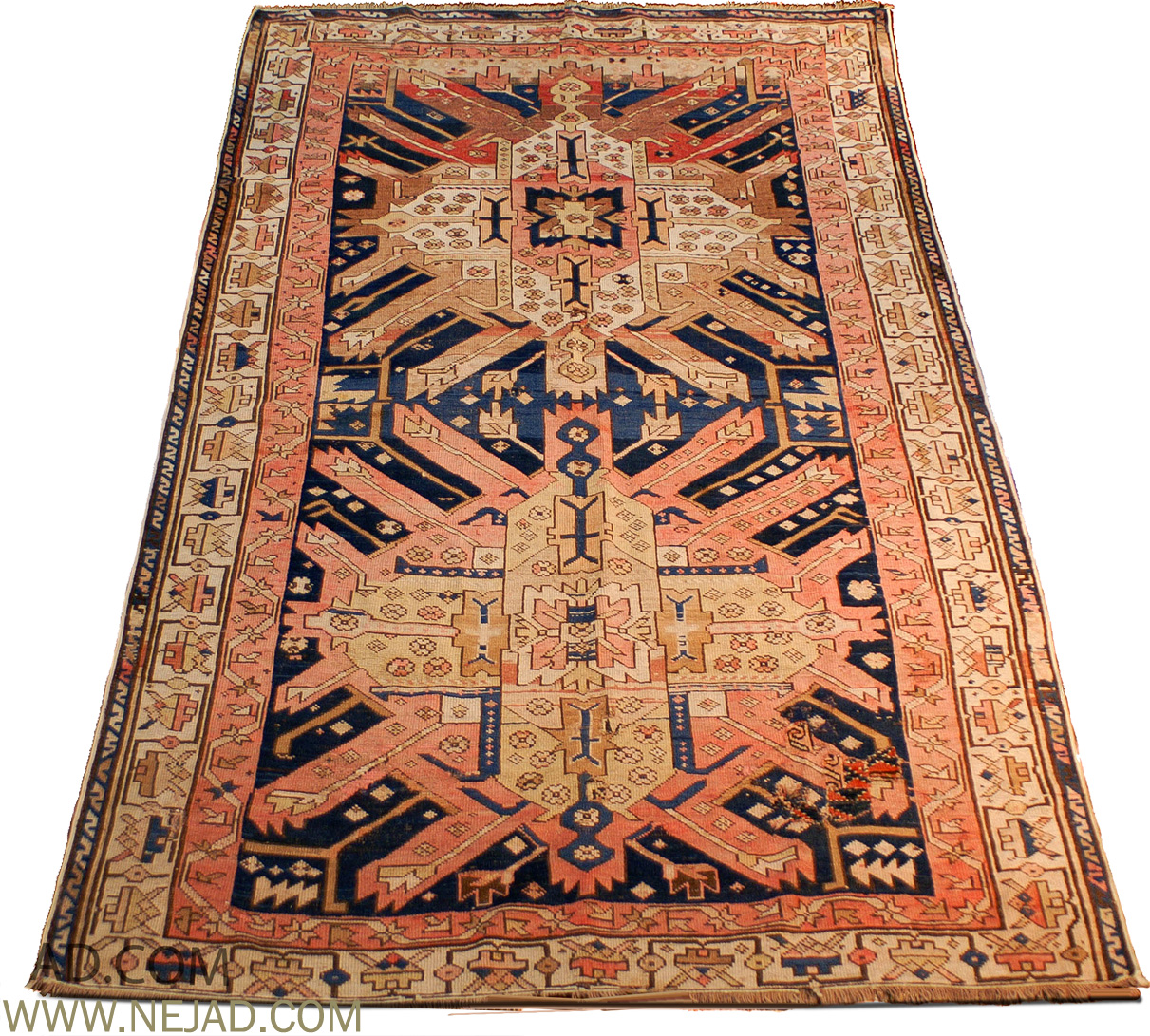 Antique Caucasian Kazak Rug - Nejad Rugs #23912