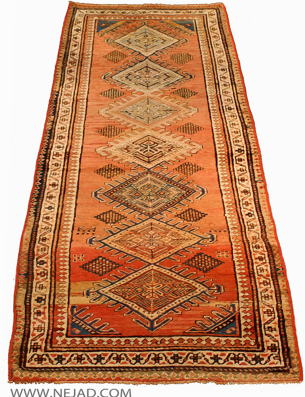 Antique Caucasian Kazak Rug - Nejad Rugs #987575