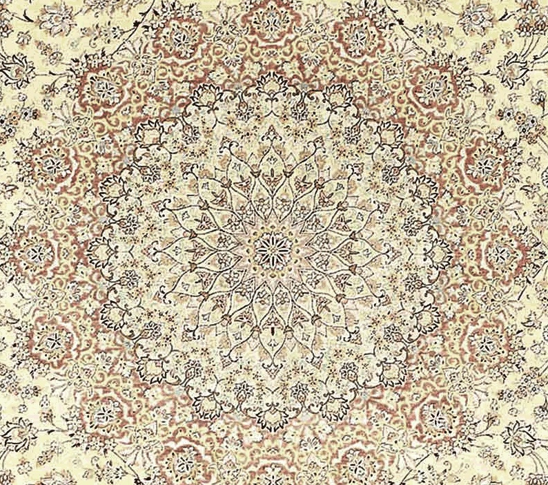 Qum medallion detail