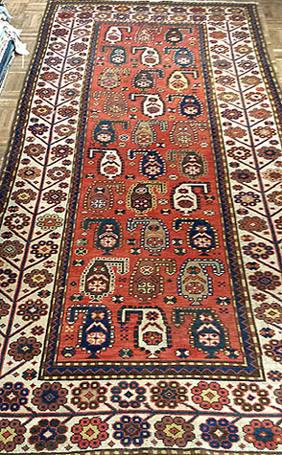 Baku Chila Antique Caucasian Rug