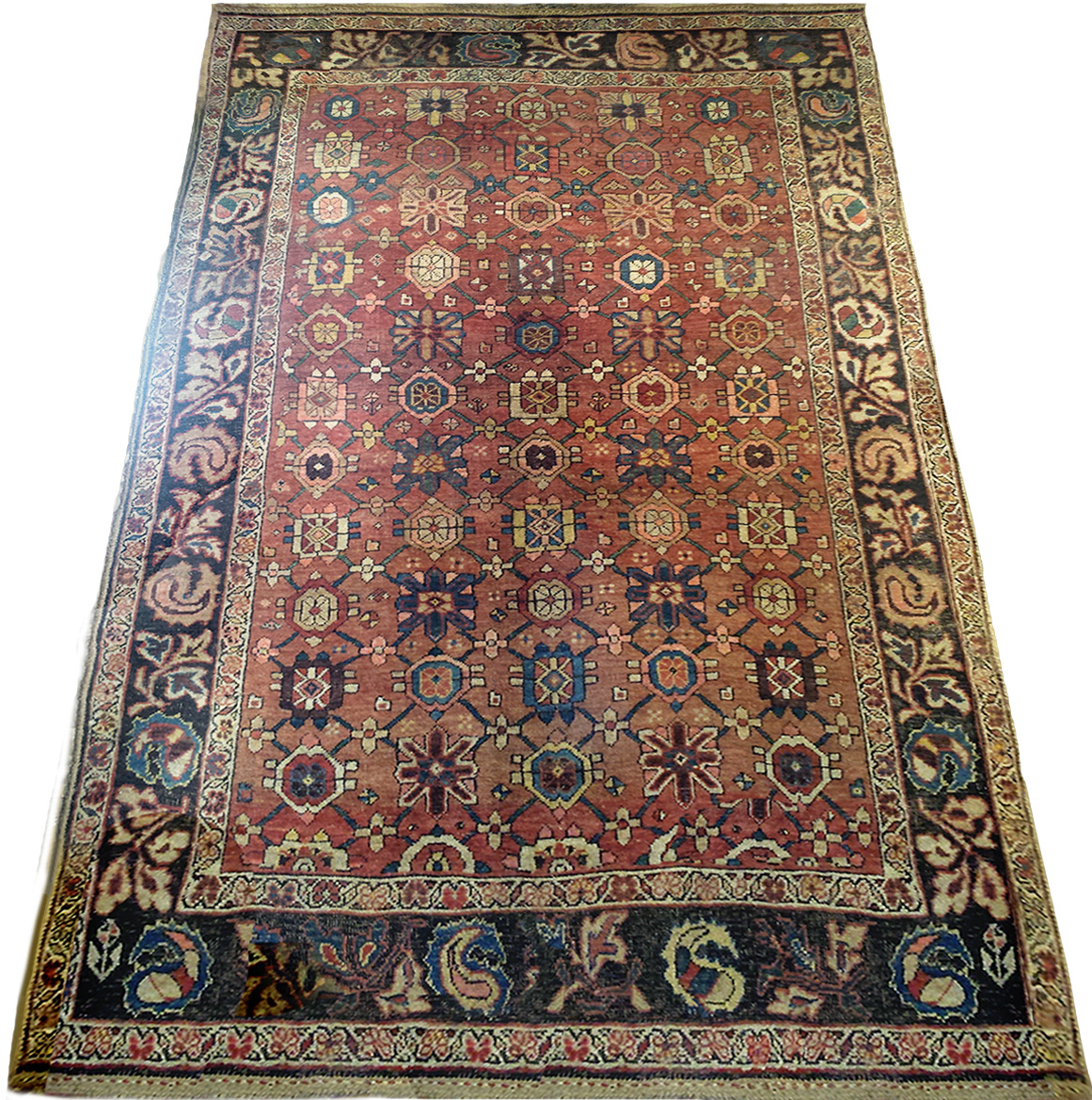 Antique Persian Bidjar Rug - Nejad Rugs #161622