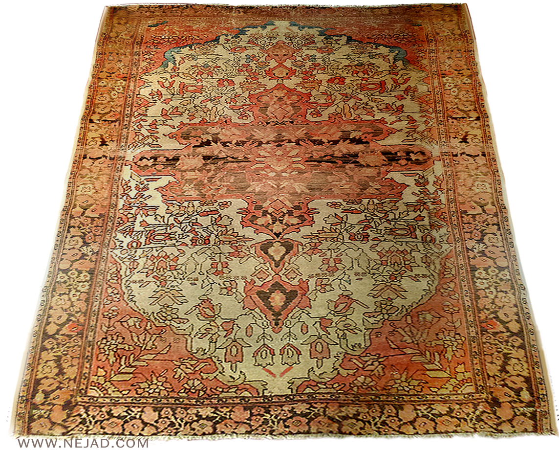 Antique Persian Ferahan Rug - Nejad Rugs