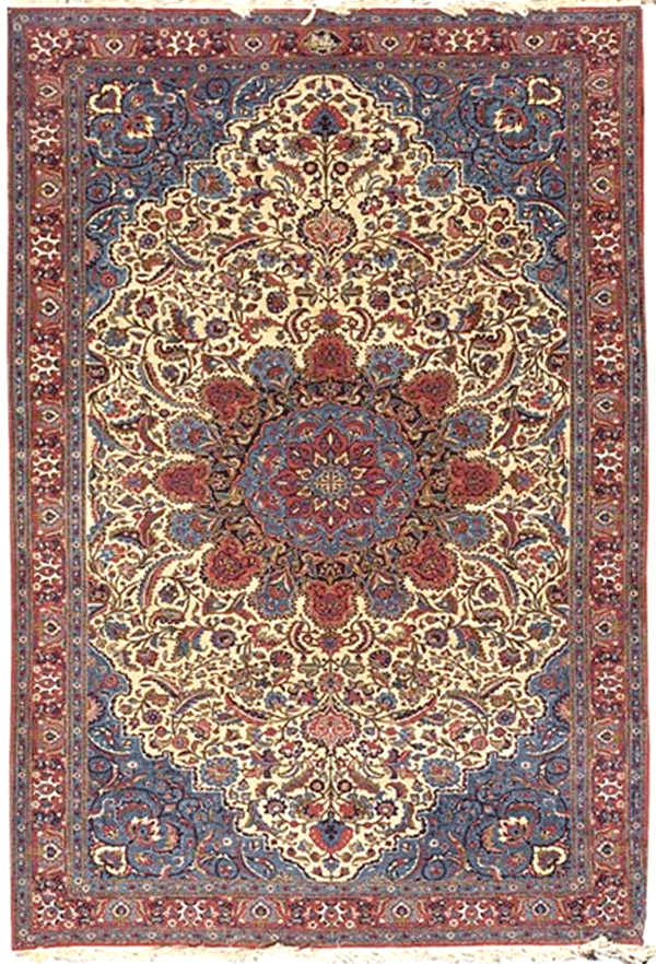 A NAIN CARPET  CENTRAL PERSIA, CIRCA 1920