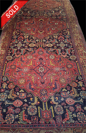 Nejad #20646 Antique Persian Bidjar Rug c. 1900