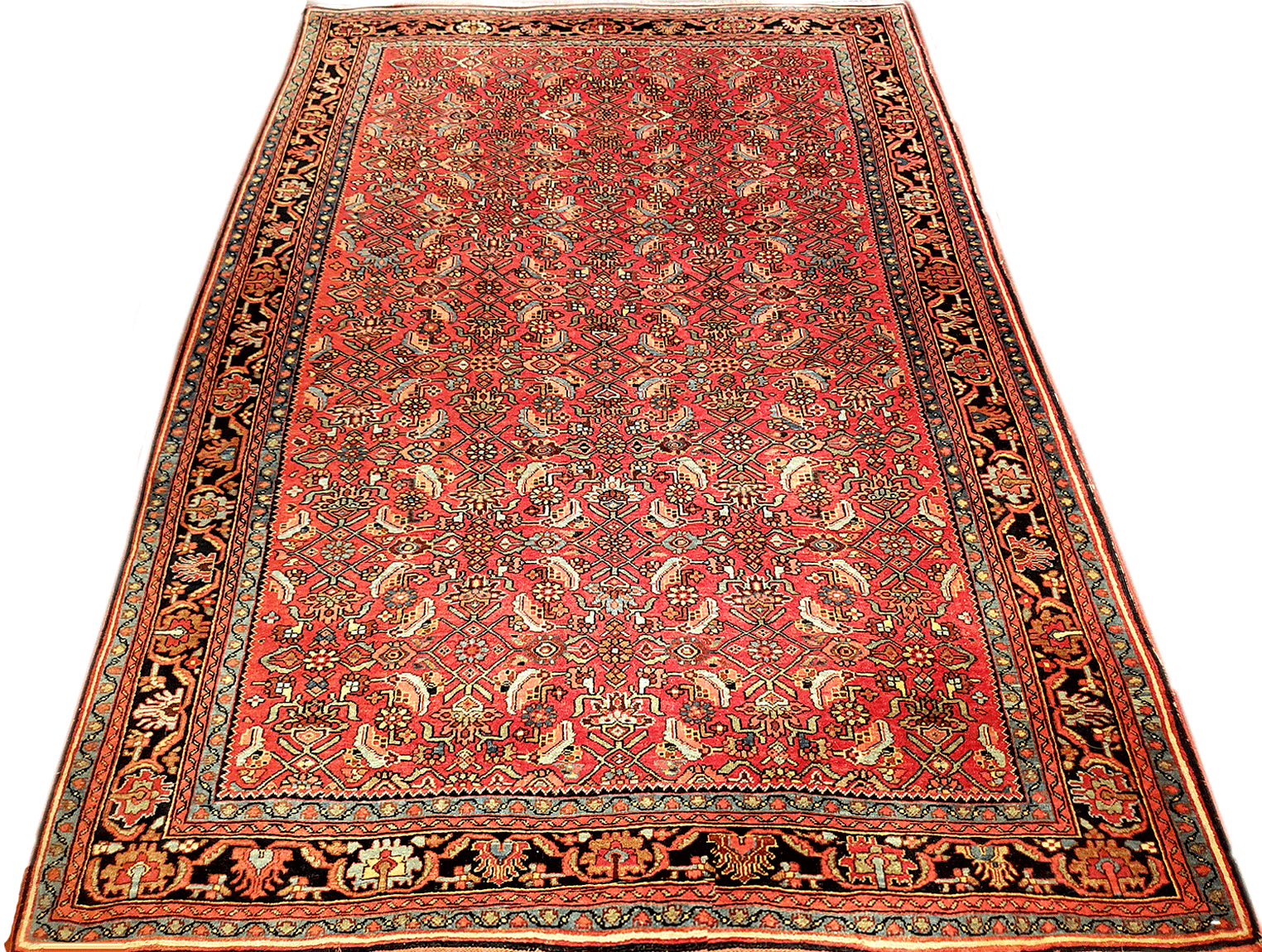 Antique Persian Bidjar Rug - Nejad Rugs #98760