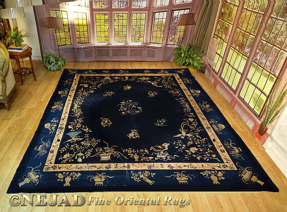 Genuine Antique Persian Heriz Rug c. 1890 - Nejad #987915