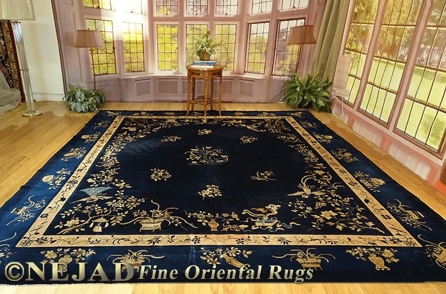 Nejad #213959 Antique Peking
10ft 10in X 11ft 7in Peking Carpet c. 1900 - Close-up