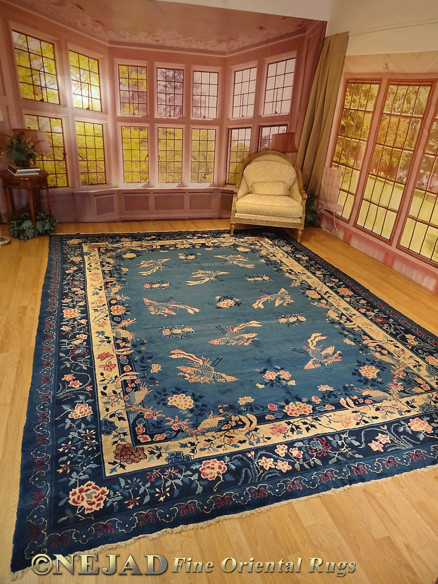 Nejad #22195 Antique Peking
10ft 2in X 13ft 5in Peking Carpet c. 1900 - Close-up