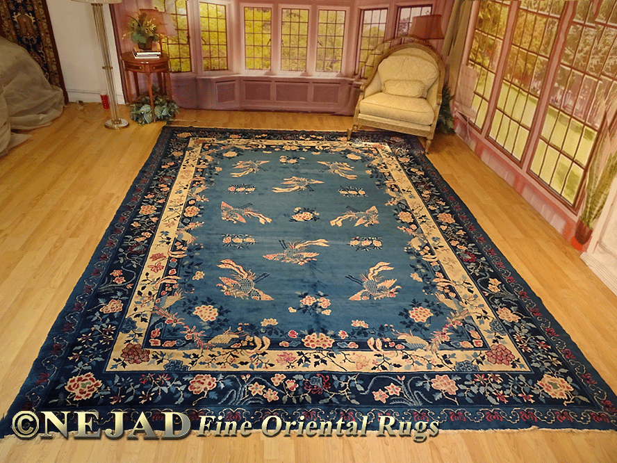 Genuine Antique Persian Heriz Rug c. 1890 - Nejad #987915