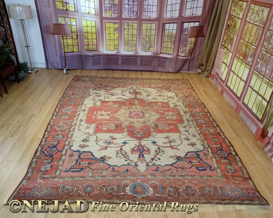 Nejad #987600 Antique Persian Serapi