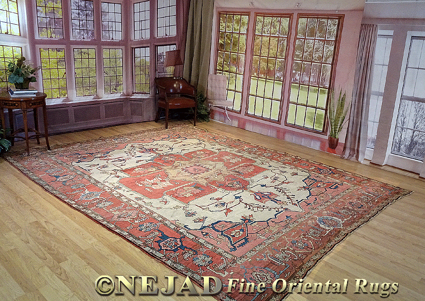 Nejad #987600 Antique Persian Serapi