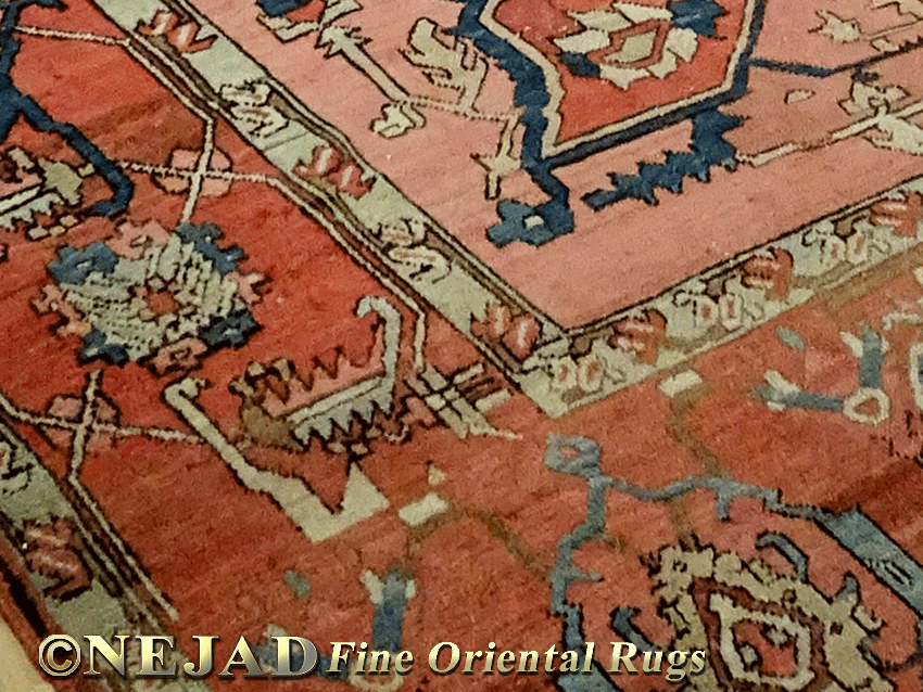 Nejad #987600 Antique Persian Serapi