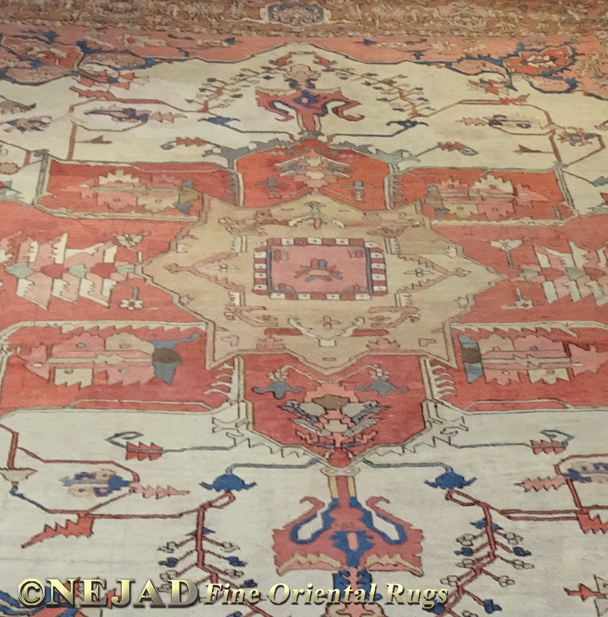 Nejad #987600 Antique Persian Serapi