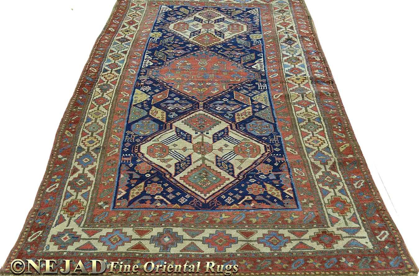 Antique Persian Q Rug - Nejad Rugs #987929