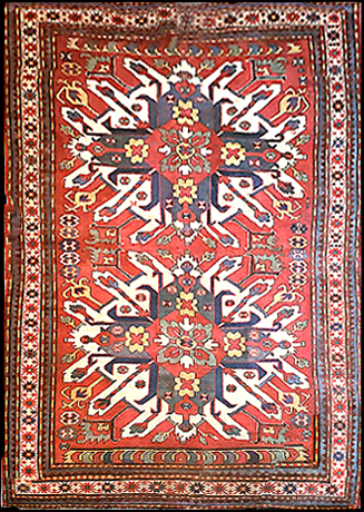#987933 Antique Caucasian Kazak Chelaberd 