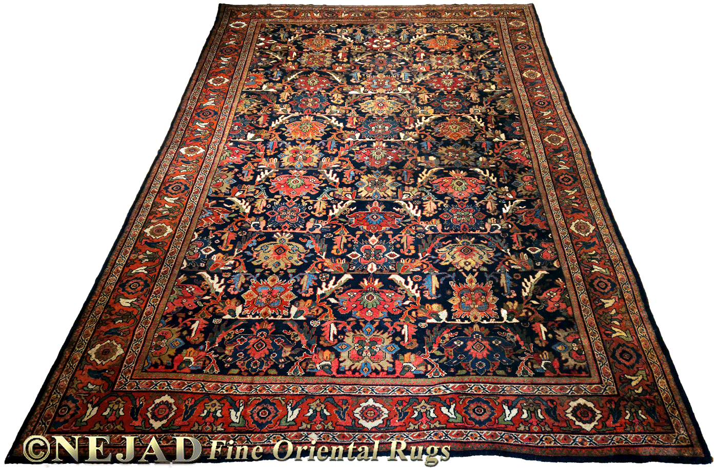 Antique Persian Zeigler Mahal Rug - Nejad Rugs #26653