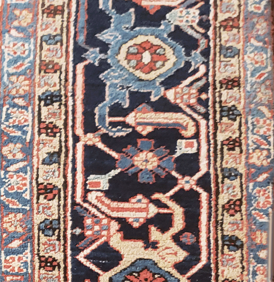 Nejad #988051 Antique Persian Heriz Rug