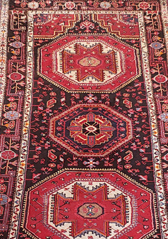 Antique Persian Hamadan rug