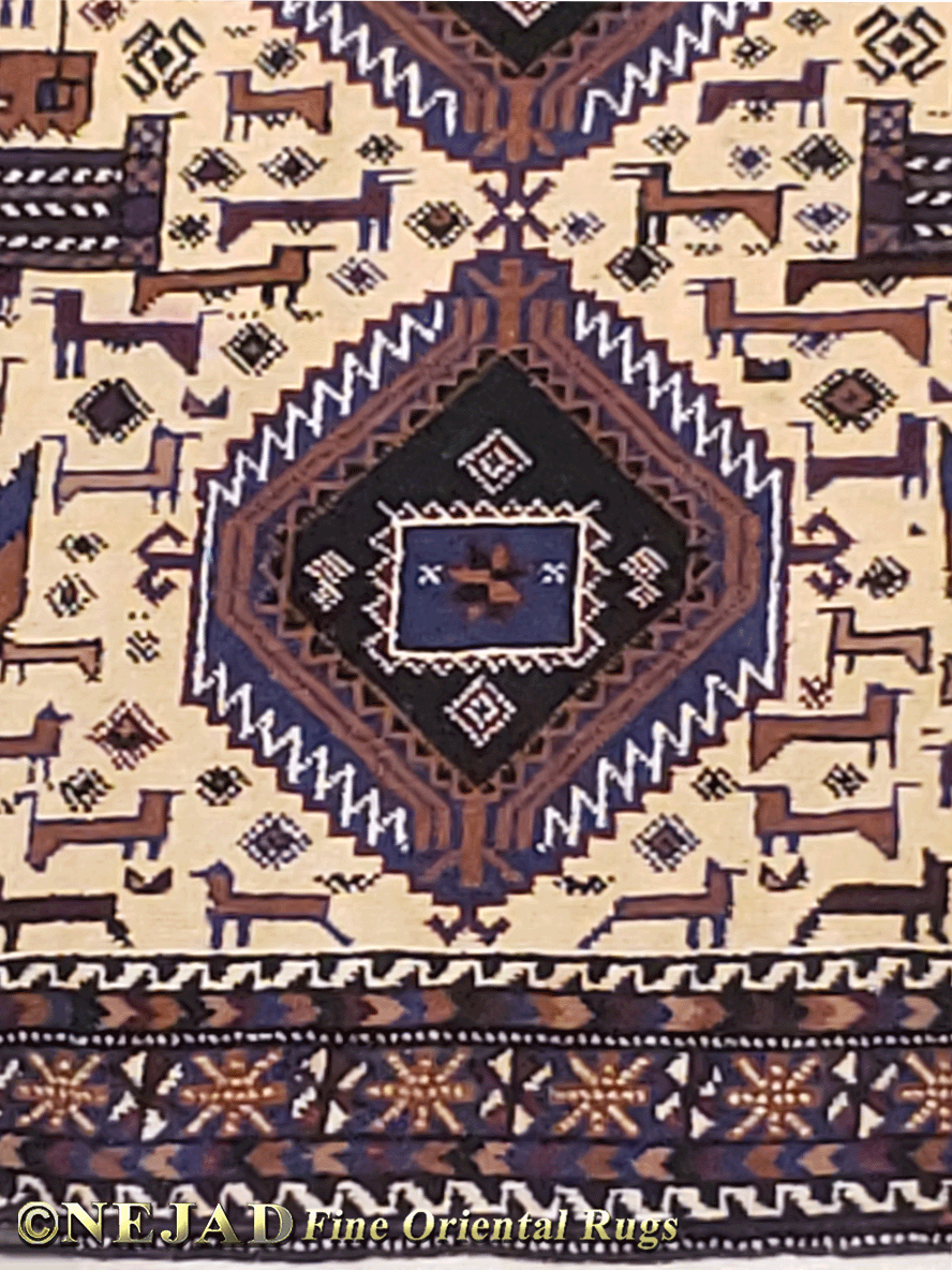 Nejad #988053 Antique Persian Beluch Rug