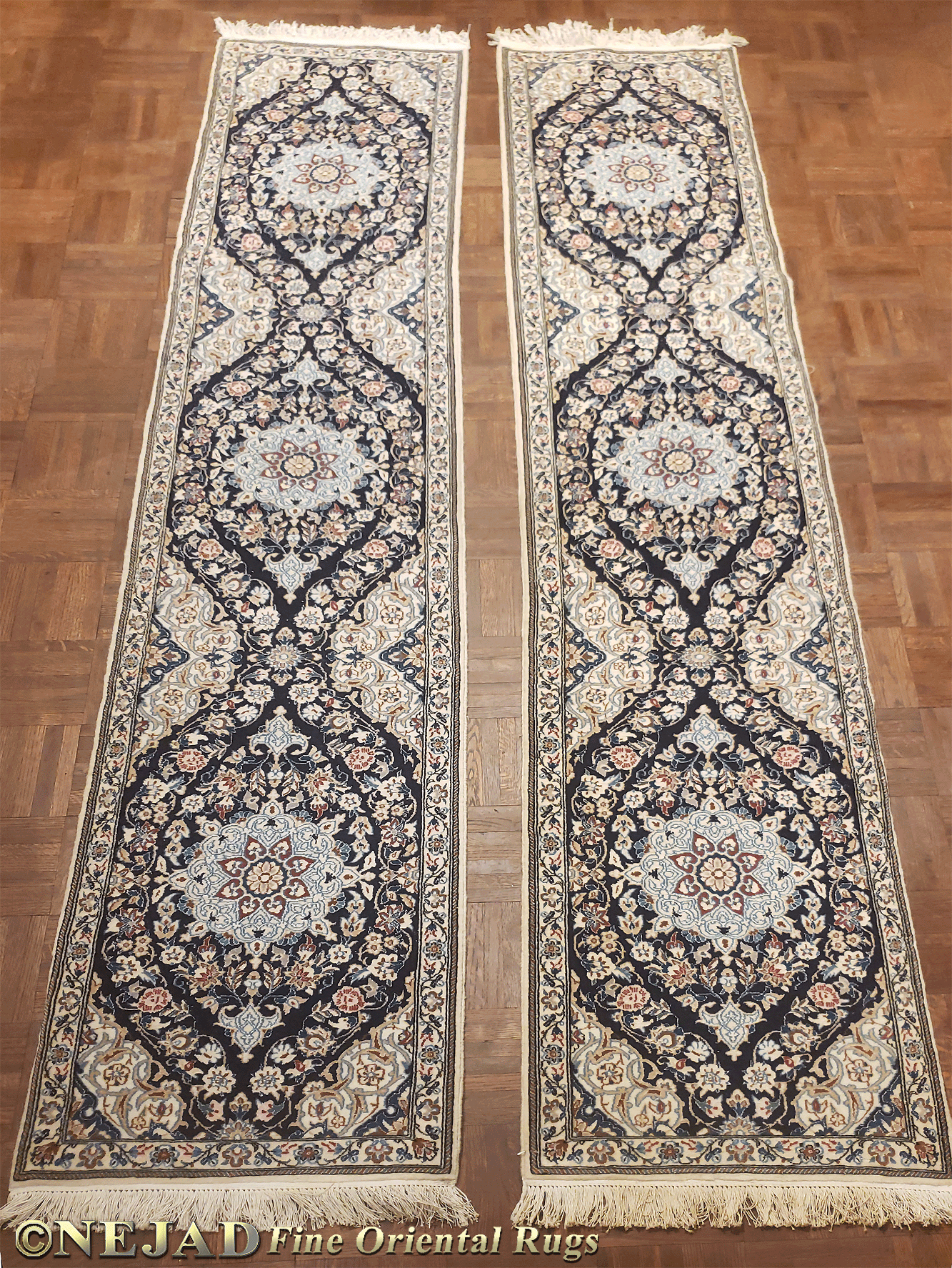 Persian Nain Rug Runners