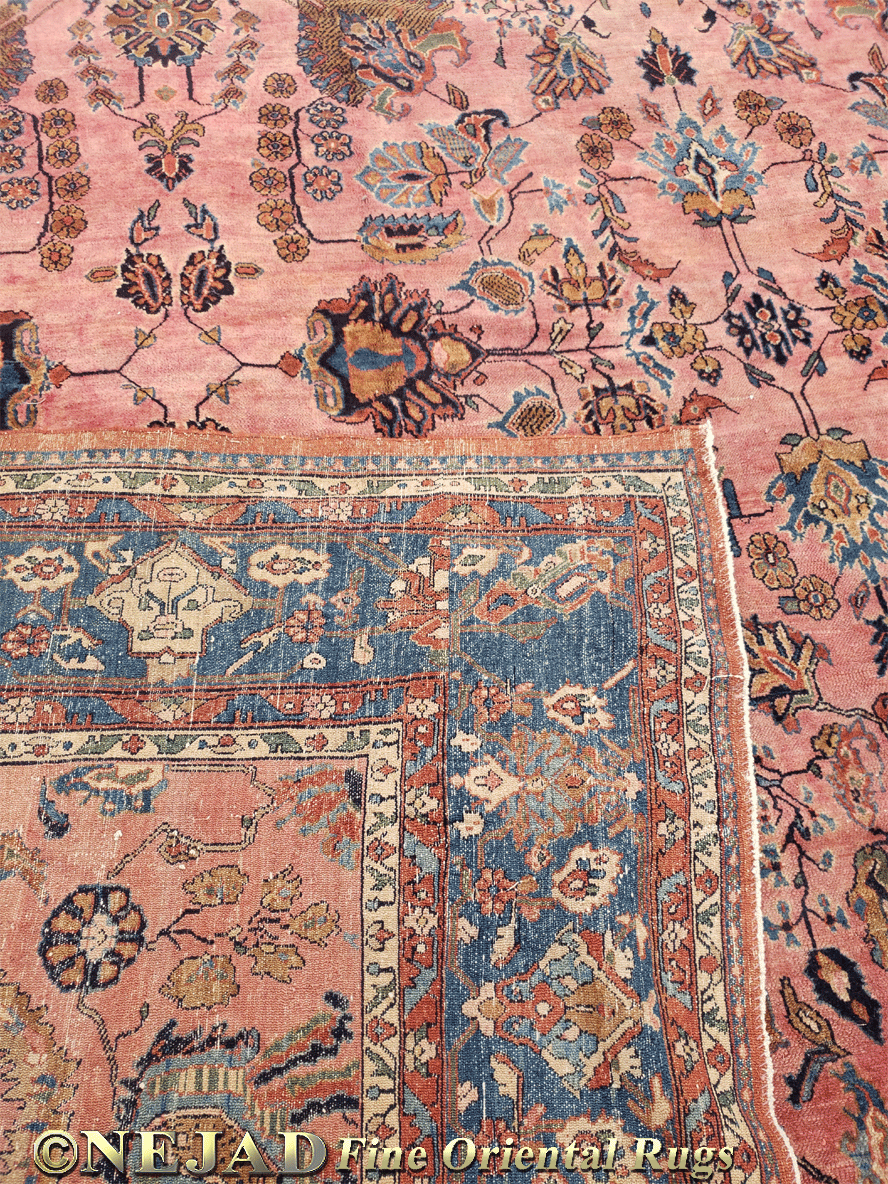 Nejad #987654 Antique Persian Sarouk Rug