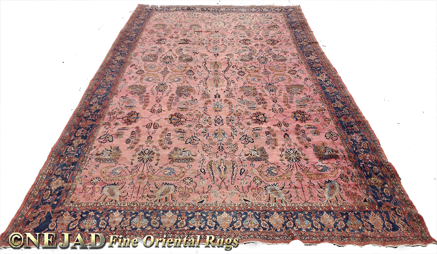Nejad #987654 Antique Sarouk Rug