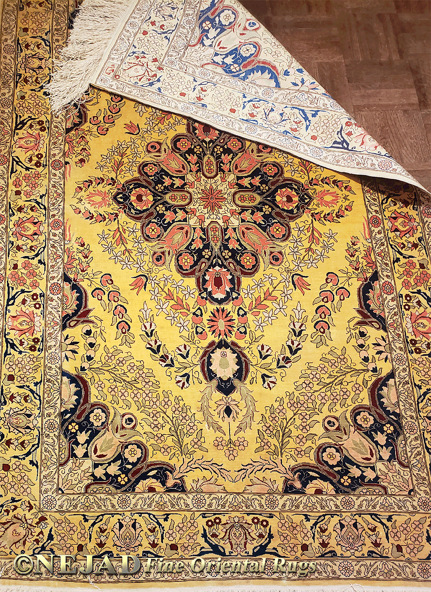 Nejad #987662 Antique Turkish Hereke Rug