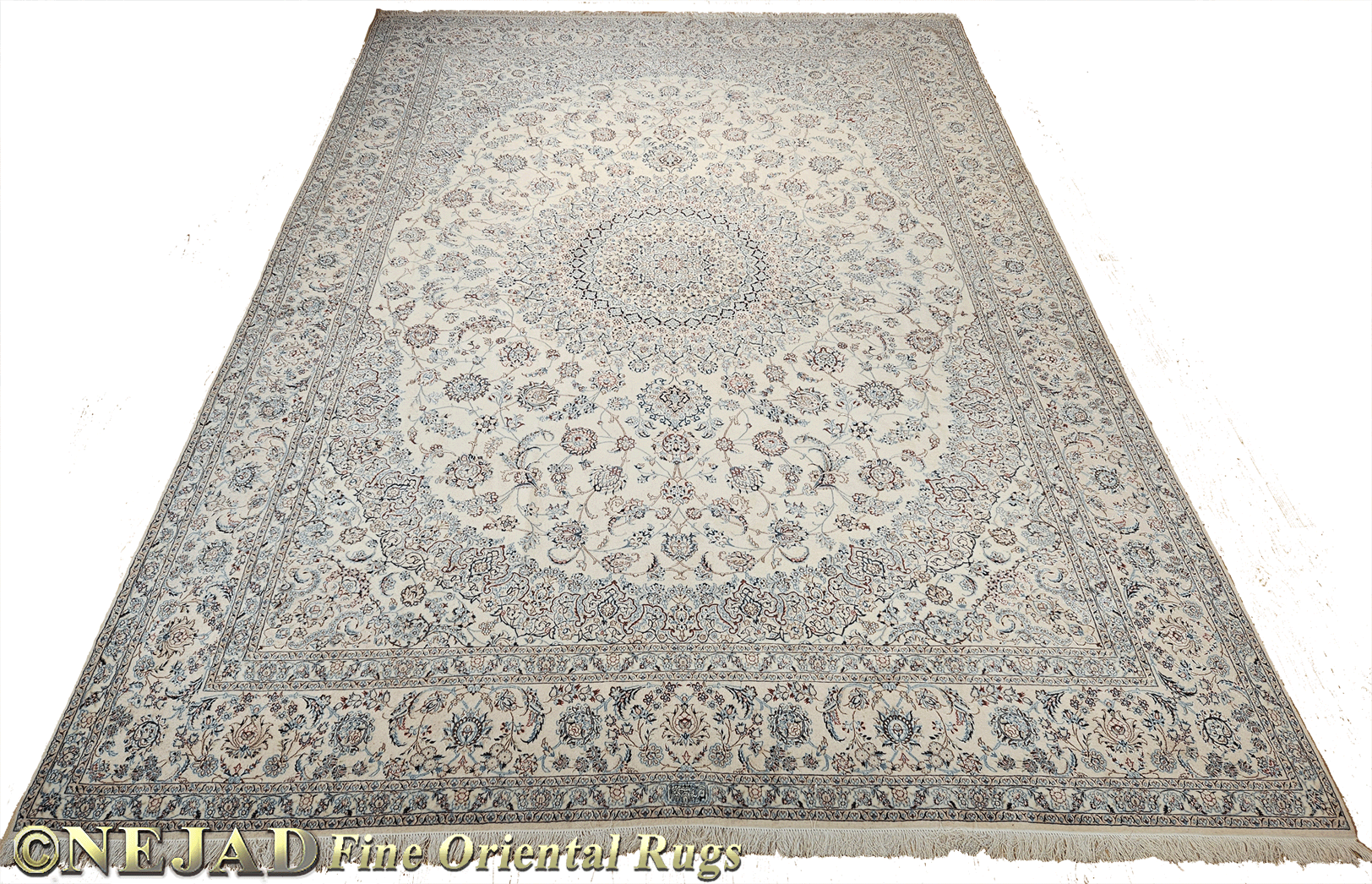 Persian Nain Rug - Nejad Rugs #987821