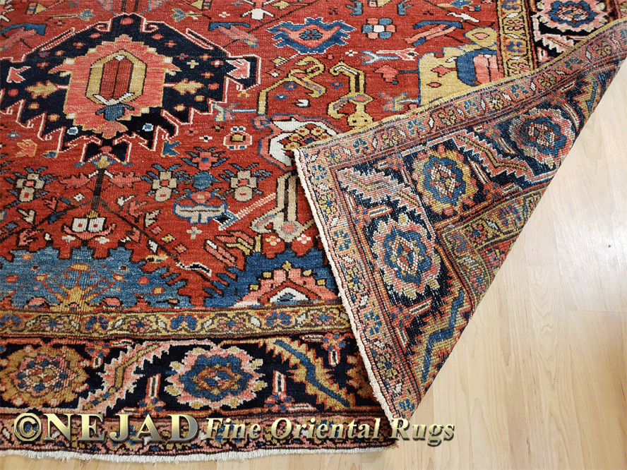 Nejad #987921 Antique Persian Heriz Rug
