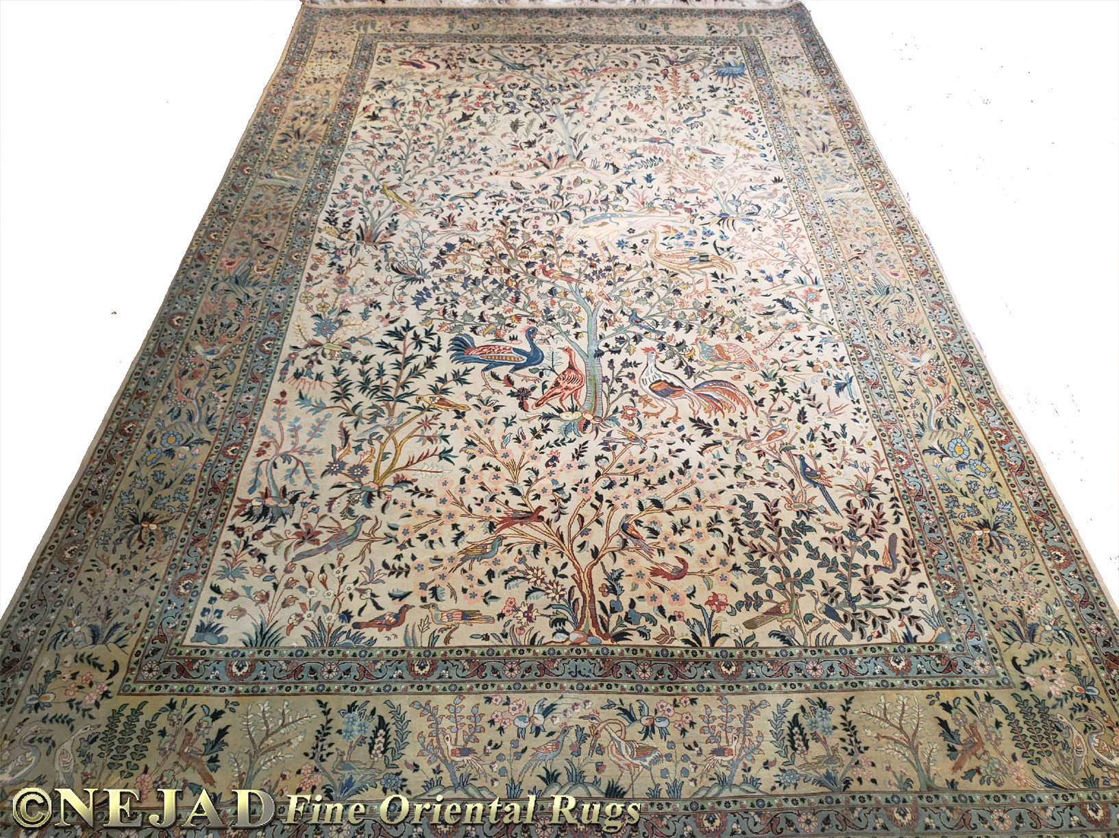 Antique Persian Tabriz Rug - Nejad Rugs #987980