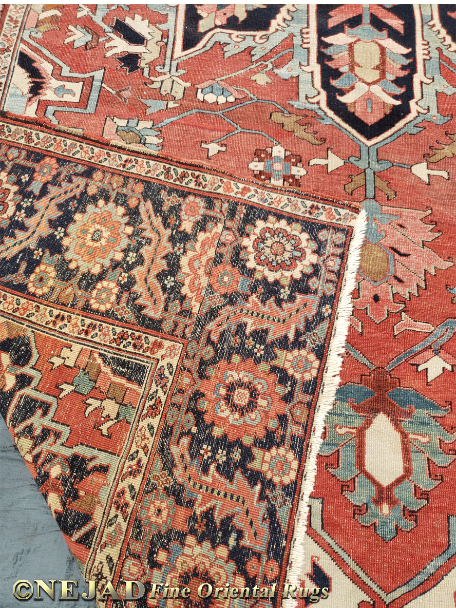 Nejad #987984 Antique Persian Heriz Rug
