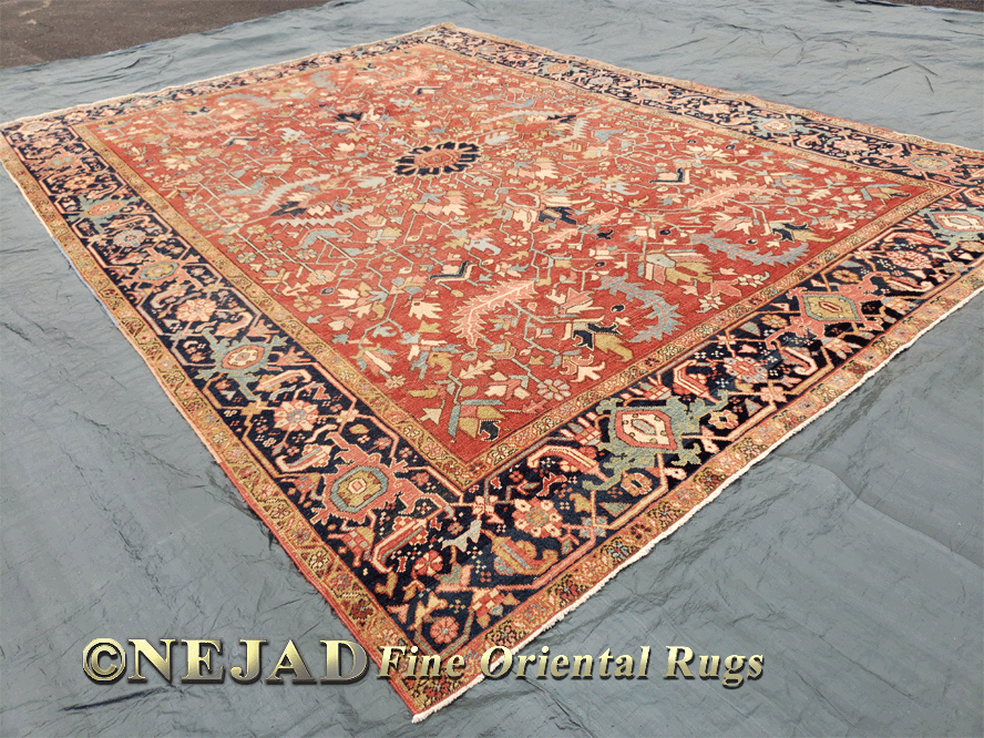 Nejad #987921 Antique Persian Heriz Rug