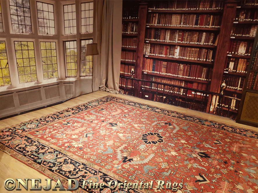 Nejad #987921 Antique Persian Heriz Rug