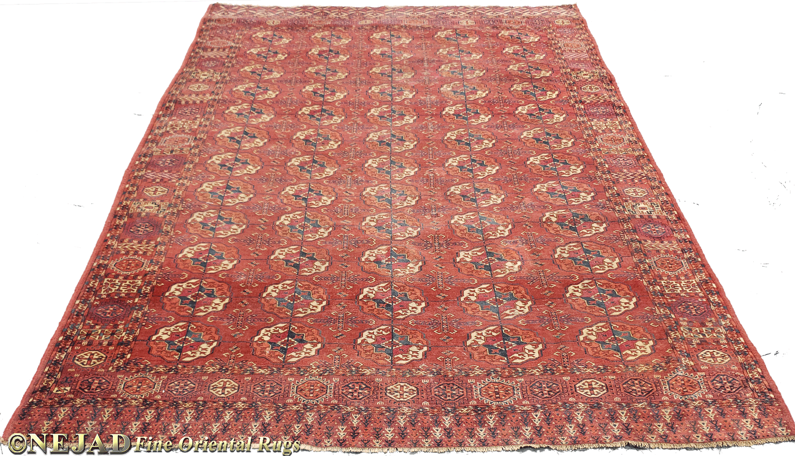 Antique Persian Turkeman Rug - Nejad Rugs #988017