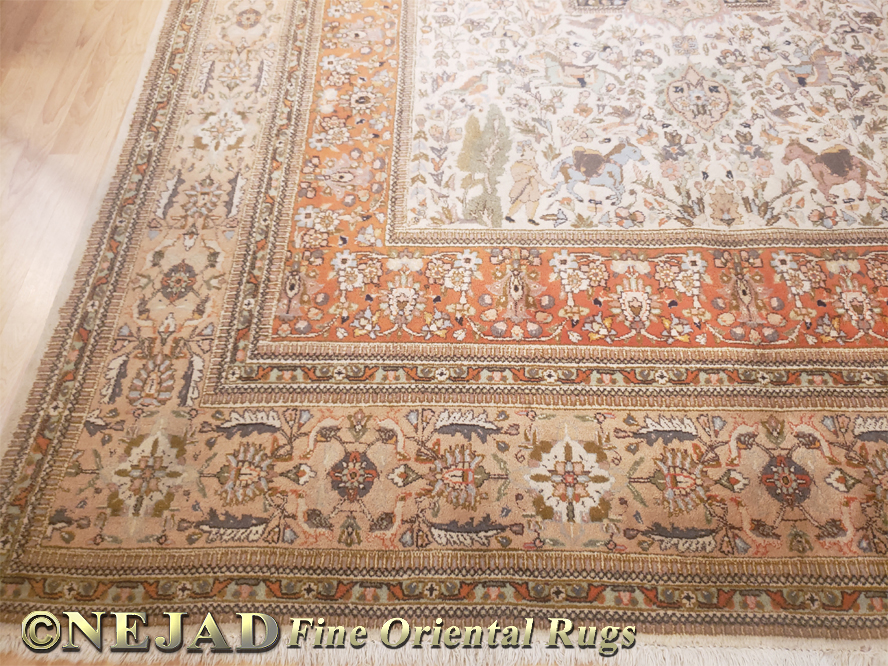 persian Tabriz rug